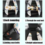 Travel Neck Rest -Car Seat Pillow For Sleeping