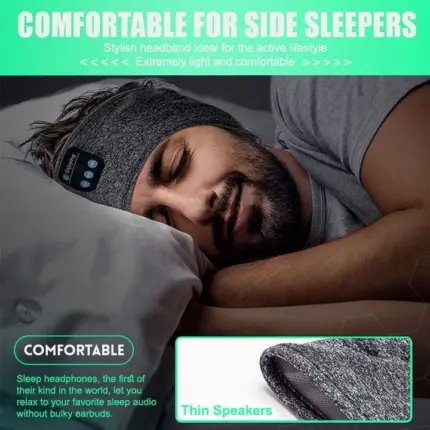 Hemzora Bluetooth Sports Sleep Bandana