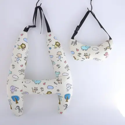 H-Shape Car Seat Pillow For Sleeping
