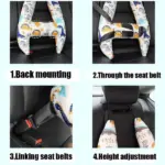 H-Shape Car Seat Pillow For Sleeping