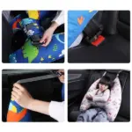 H-Shape Car Seat Pillow For Sleeping