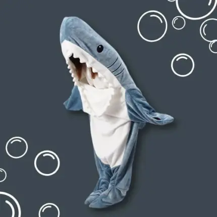 Cartoon Shark Sleeping Bag