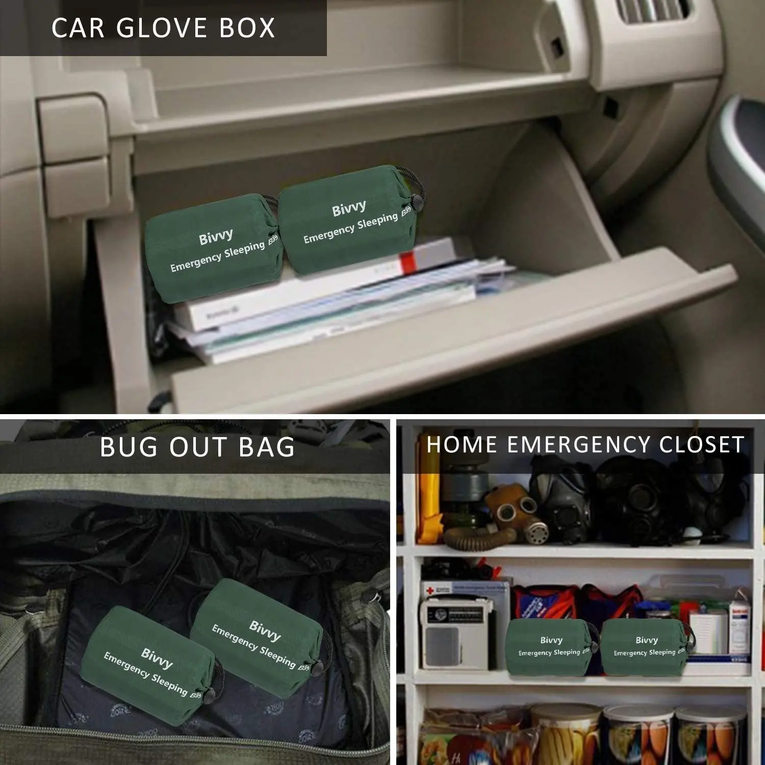 Emergency Camping Thermal Sleeping Bag close-up