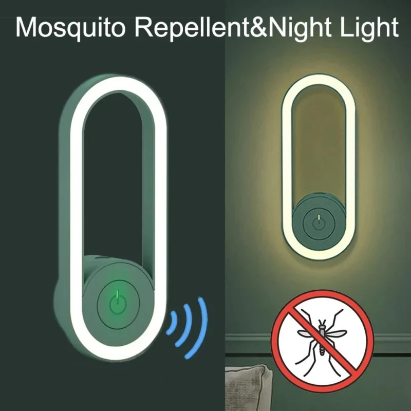 1720147447687-1.webp Frequency Conversion Ultrasonic Mosquito Killer with LED Sleeping Light