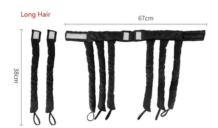 Heat-free curling iron packaging