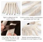 Sleeping Headband Curling Iron